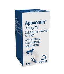 Apovomin 3 mg/ml solution for injection for dogs