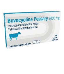 Bovocycline Pessary 2000 mg intrauterine tablet for cattle