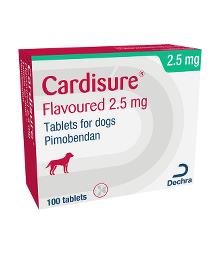Cardisure® Flavoured 2.5 mg tablets for dogs