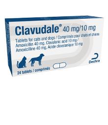 Clavudale® 50 mg tablets for cats and dogs