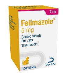 Felimazole® 5 mg coated tablets for cats