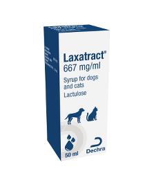 Laxatract 667 mg/ml syrup for dogs and cats