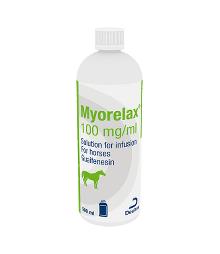 Myorelax® 100 mg/ml solution for infusion for horses