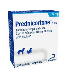 Prednicortone® 5 mg tablets for dogs and cats