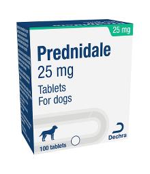 Prednidale® 25 mg tablets for dogs
