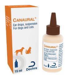 Canaural® Ear Drops suspension for dogs and cats