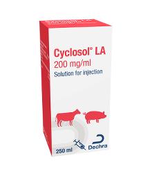 Cyclosol® LA 200 mg/ml solution for injection