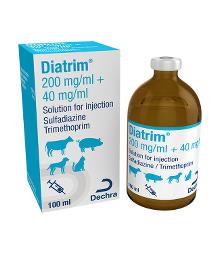Diatrim 200 mg/ml + 40 mg/ml solution for injection