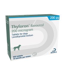 Thyforon® flavoured 200 mcg Tablets for dogs